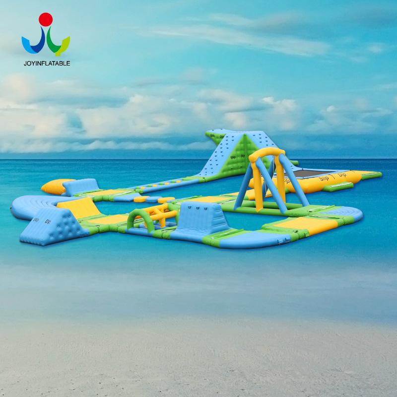 inflatable slide for lake